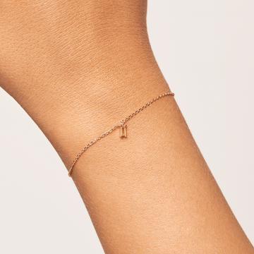 Βραχιόλι Peach Asana Ασήμι 925 Επιχρυσωμένο PDPAOLA PU01-070-U